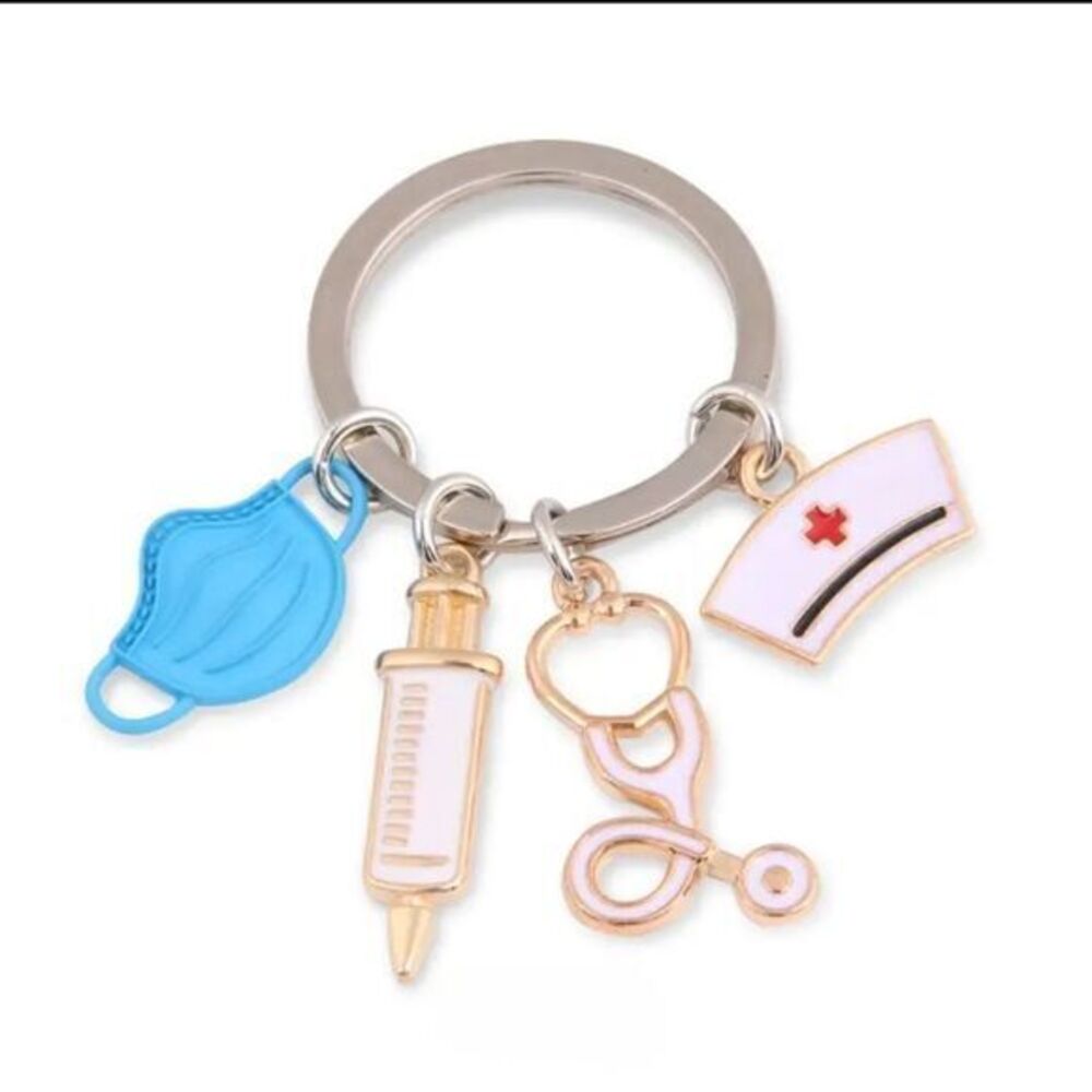 Doctor, Nurse Medical Equipment Keychain